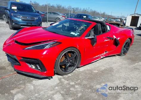 2024 Chevrolet Corvette Stingray Rwd 1Lt z USA, uszkodzony, nr VIN 1G1YA2D43R5122045